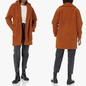NWT Daily Ritual Teddy Sherpa Coat